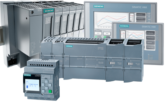 PLCs y pantallas HMI
